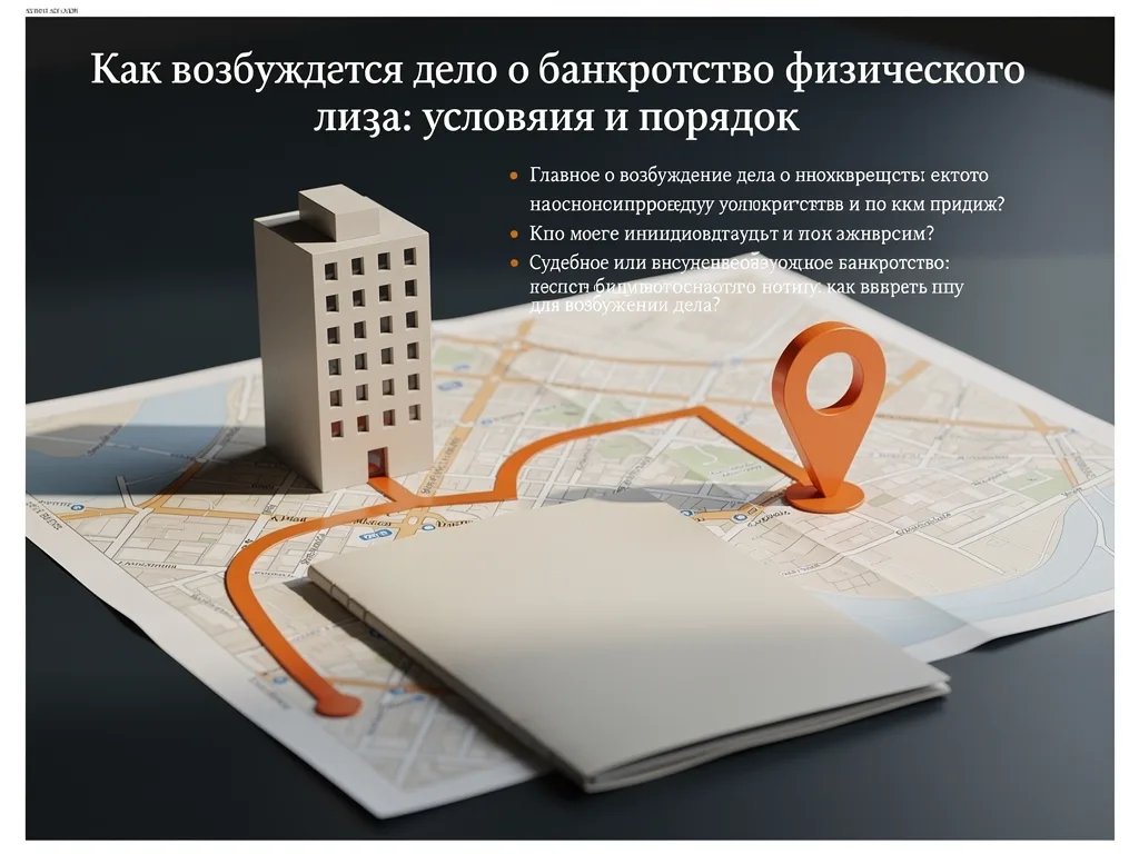 Превью статьи: Как возбуждается дело о банкротстве физического лица: условия и порядок